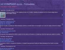 Tablet Screenshot of lucompiani.blogspot.com