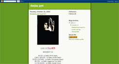 Desktop Screenshot of deejayjynt.blogspot.com