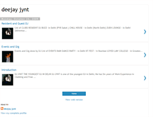 Tablet Screenshot of deejayjynt.blogspot.com