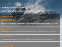Tablet Screenshot of greenrepublicanparty.blogspot.com
