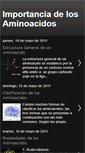 Mobile Screenshot of importaminoacidos.blogspot.com