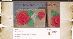 Desktop Screenshot of mein-hundekuchen.blogspot.com