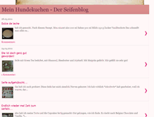 Tablet Screenshot of mein-hundekuchen.blogspot.com