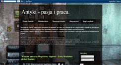 Desktop Screenshot of antyki-starocie.blogspot.com