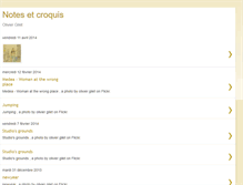 Tablet Screenshot of oliviergilet.blogspot.com