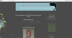 Desktop Screenshot of maria-e-as-outras.blogspot.com