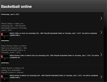 Tablet Screenshot of onlinebasketballus.blogspot.com