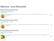 Tablet Screenshot of educlinux.blogspot.com