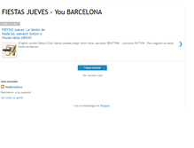 Tablet Screenshot of fiestasjuevesyoubarcelona.blogspot.com