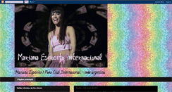 Desktop Screenshot of mariana-esposito-internacional.blogspot.com