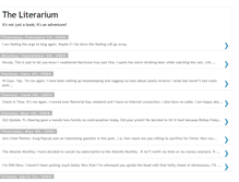 Tablet Screenshot of literarium.blogspot.com