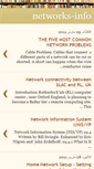 Mobile Screenshot of networks-info.blogspot.com
