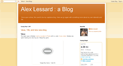 Desktop Screenshot of alexlessard.blogspot.com