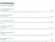 Tablet Screenshot of indoenterpreneur.blogspot.com