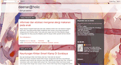 Desktop Screenshot of deenaraholic.blogspot.com