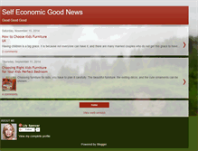 Tablet Screenshot of economicgoodnews.blogspot.com