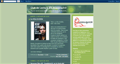 Desktop Screenshot of clublecturaguadalquivir.blogspot.com