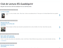 Tablet Screenshot of clublecturaguadalquivir.blogspot.com