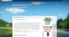 Desktop Screenshot of earn-extra-money-review.blogspot.com