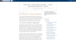 Desktop Screenshot of policeentranceexam.blogspot.com