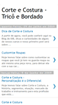 Mobile Screenshot of costuratricoebordado.blogspot.com