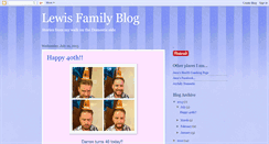 Desktop Screenshot of lewisfamilylowdown.blogspot.com