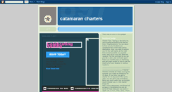 Desktop Screenshot of catamarancharters.blogspot.com