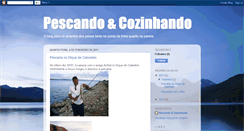 Desktop Screenshot of pescandoecozinhando.blogspot.com