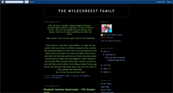 Desktop Screenshot of mylechreest.blogspot.com