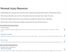 Tablet Screenshot of personal-injury-articles-9.blogspot.com