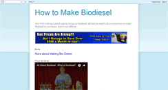 Desktop Screenshot of how-to-make-biodiesel-today.blogspot.com