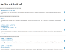 Tablet Screenshot of mediosyactualidad.blogspot.com