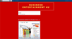 Desktop Screenshot of businessentertainment4u.blogspot.com