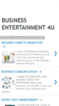 Mobile Screenshot of businessentertainment4u.blogspot.com