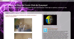 Desktop Screenshot of comicclubguayaquil.blogspot.com