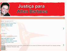 Tablet Screenshot of justicaallanbarbosa.blogspot.com