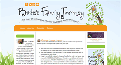 Desktop Screenshot of birdiesfamilyjourney.blogspot.com