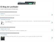 Tablet Screenshot of elblogdelordvader.blogspot.com