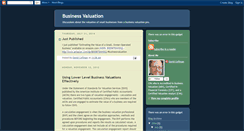 Desktop Screenshot of business-valuation.blogspot.com