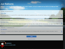 Tablet Screenshot of juzballoons.blogspot.com