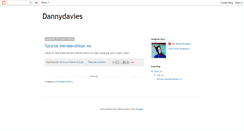 Desktop Screenshot of dannydavies.blogspot.com