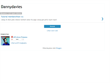 Tablet Screenshot of dannydavies.blogspot.com