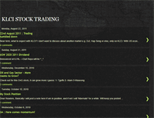 Tablet Screenshot of klci-stocktrading.blogspot.com