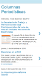 Mobile Screenshot of columnasdestacadas.blogspot.com