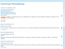 Tablet Screenshot of columnasdestacadas.blogspot.com