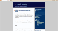 Desktop Screenshot of home2beauty.blogspot.com