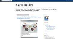 Desktop Screenshot of geekdadslife.blogspot.com