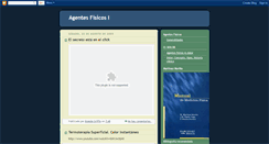 Desktop Screenshot of agentesfisicos1.blogspot.com
