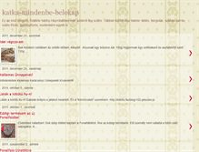 Tablet Screenshot of katka-mindenbe-belekap.blogspot.com