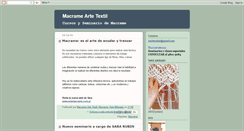 Desktop Screenshot of macrameartetextil.blogspot.com